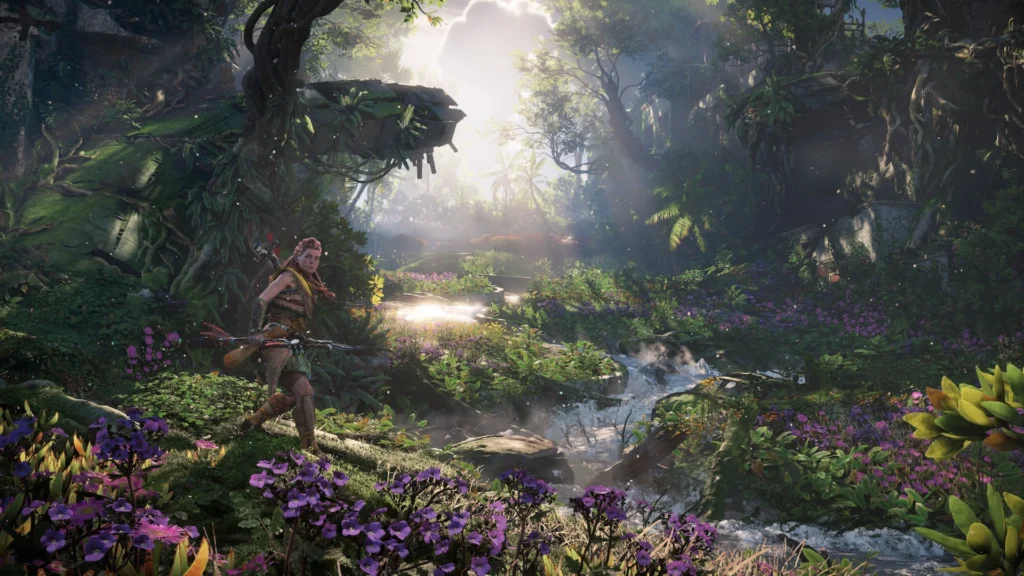 Horizon Forbidden West gráficos realistas jogos PS5