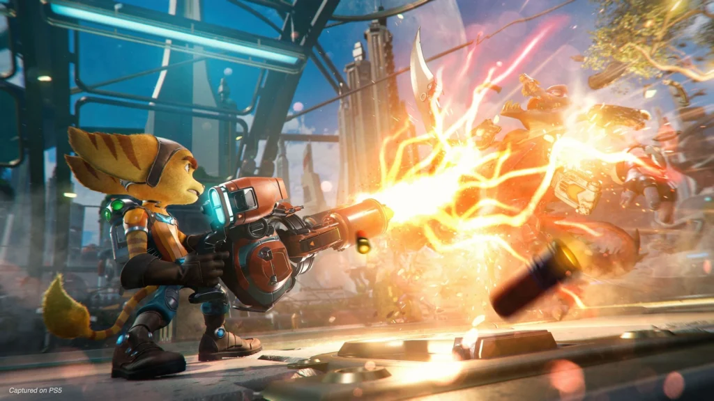 Ratchet and Clank Rift Apart PS5 gráficos Pixar jogos cinematográficos