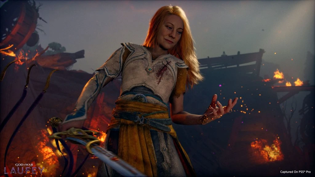 God of War Laufey – Faye, a guerreira Jötunn personagem principal