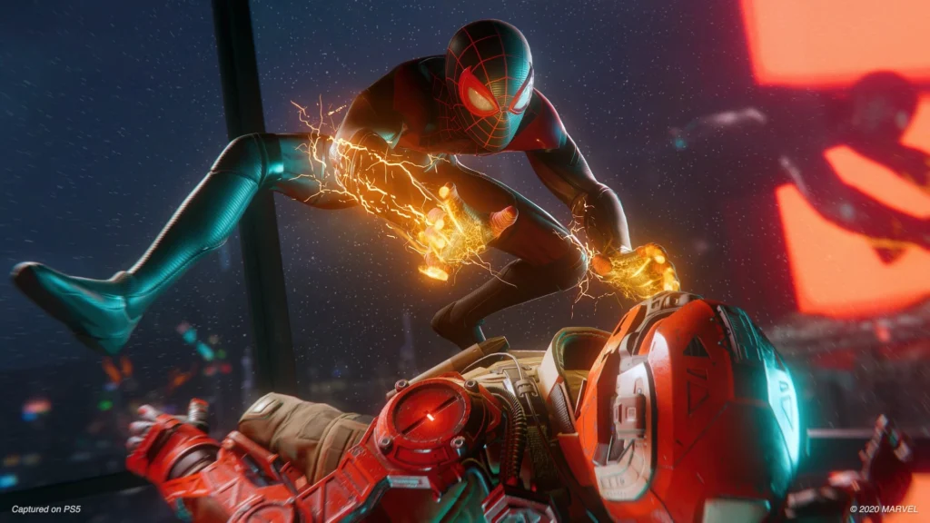 jogos curtos PS5 – Miles Morales Spider-Man ação aventura