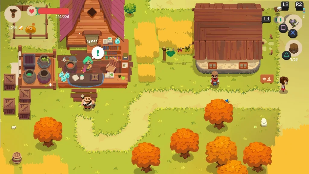 Moonlighter por R$14,92 - Jogo PS5 até R$20 com 85% OFF, action RPG indie com pixel art e gameplay viciante em promoção na PS Store