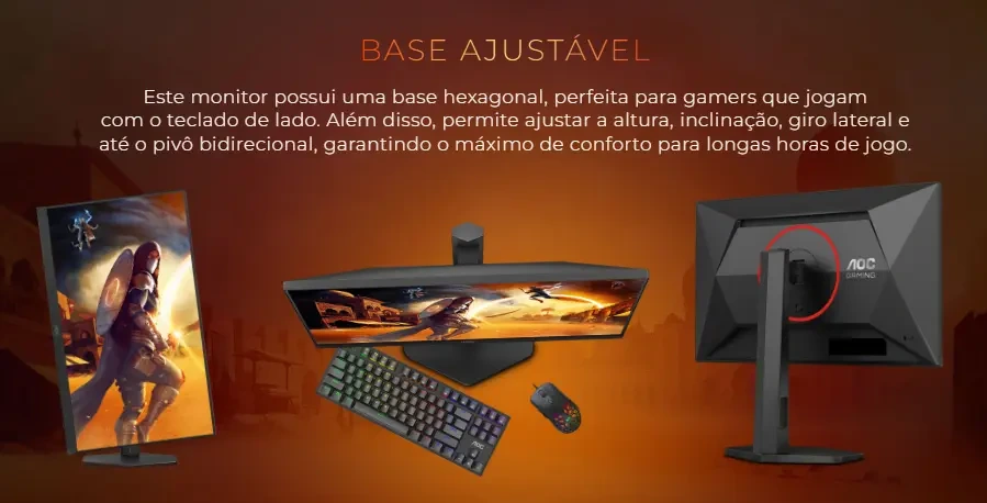 monitor 144Hz barato para PS5 — AOC 24G4/P