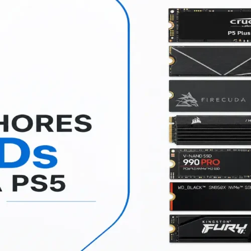 melhores SSDs para PS5 em 2026